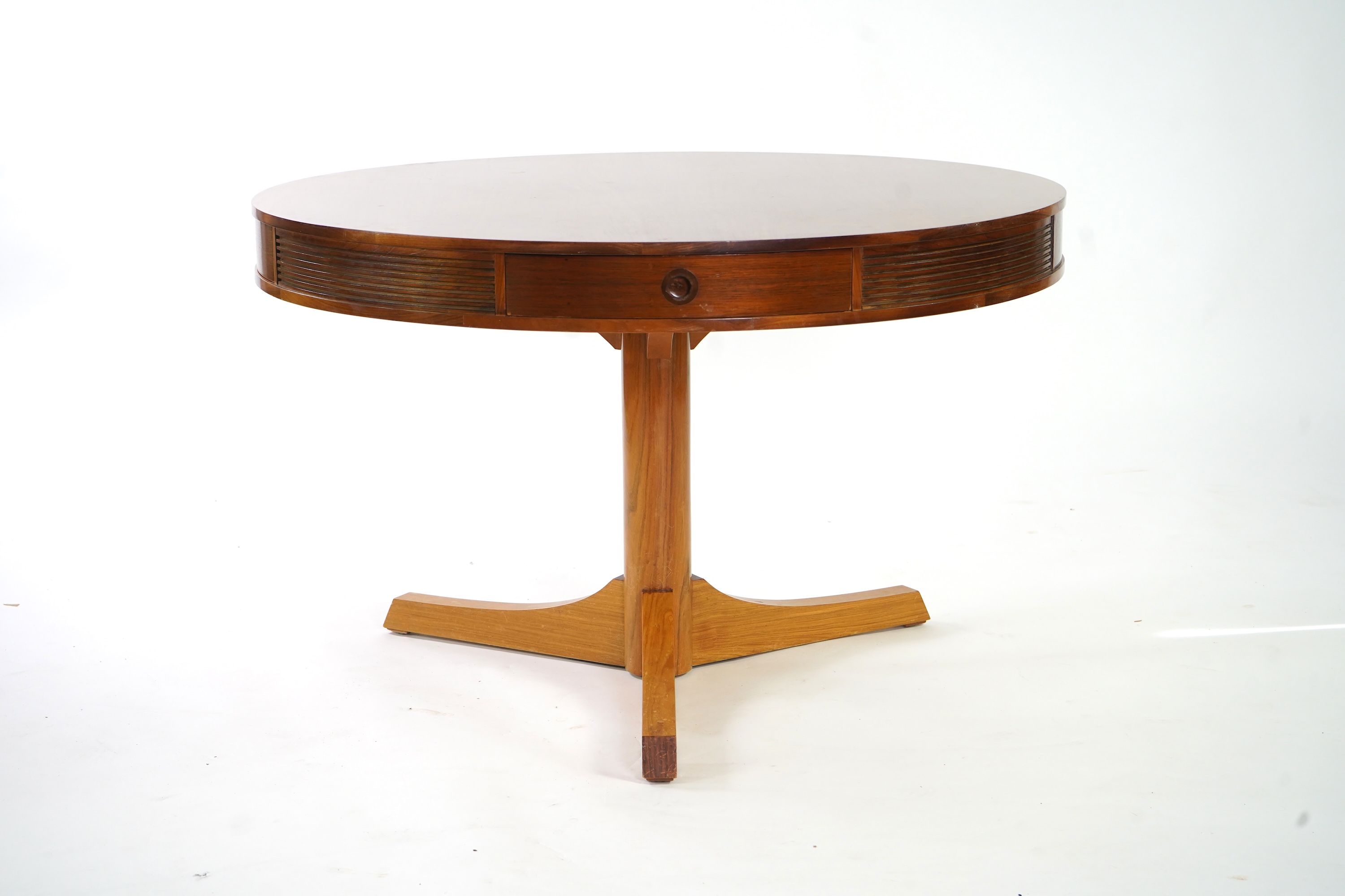 Robert Heritage (1927-2008) for Archie Shine: A 'Bridgford' Indian rosewood drum table